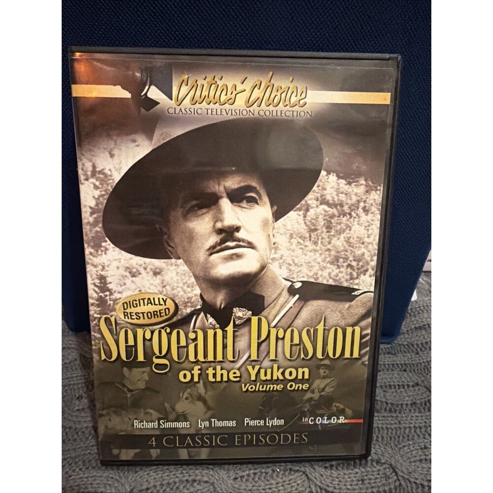 Sergeant Preston of the Yukon Volume One DVD 4 Classic Episodes